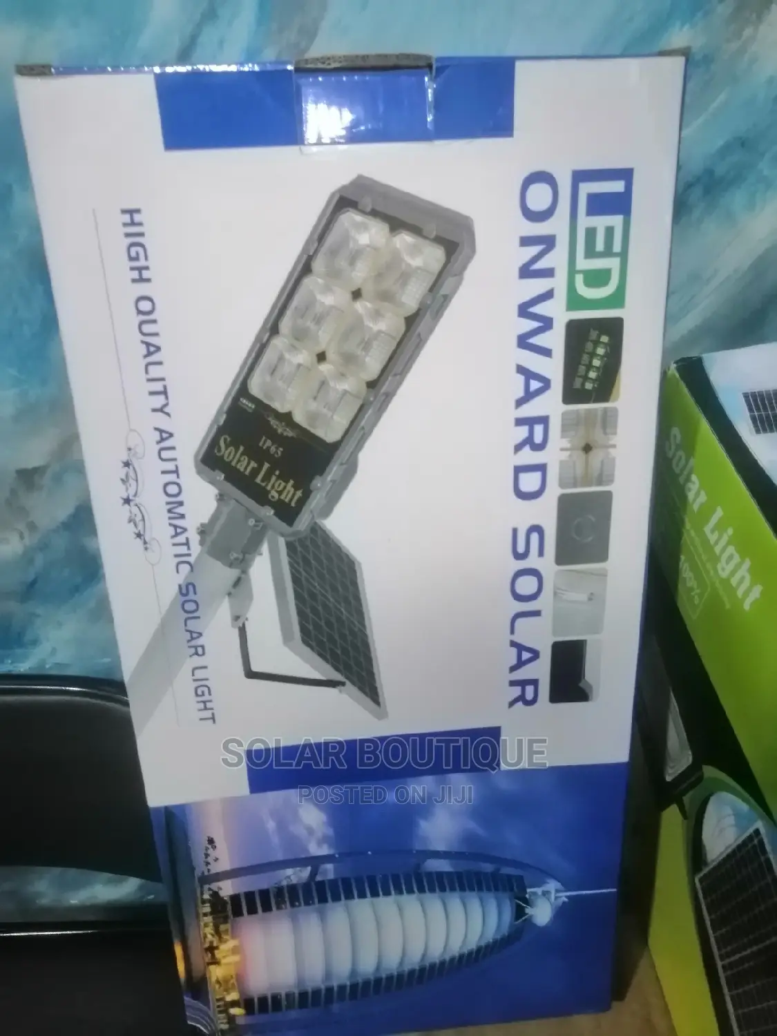 100w Solar Street Light Separate Panel