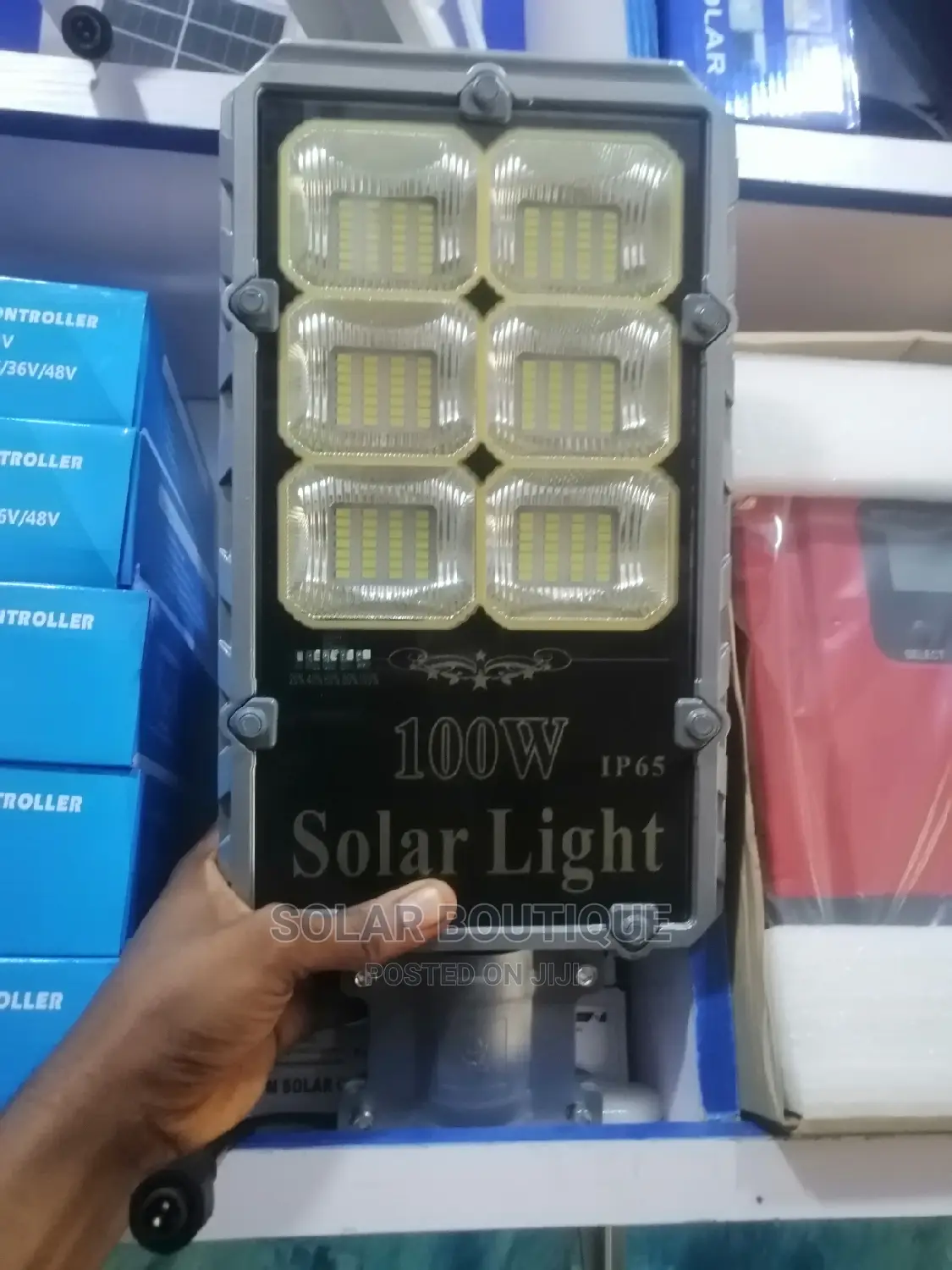 100w Solar Street Light Separate Panel
