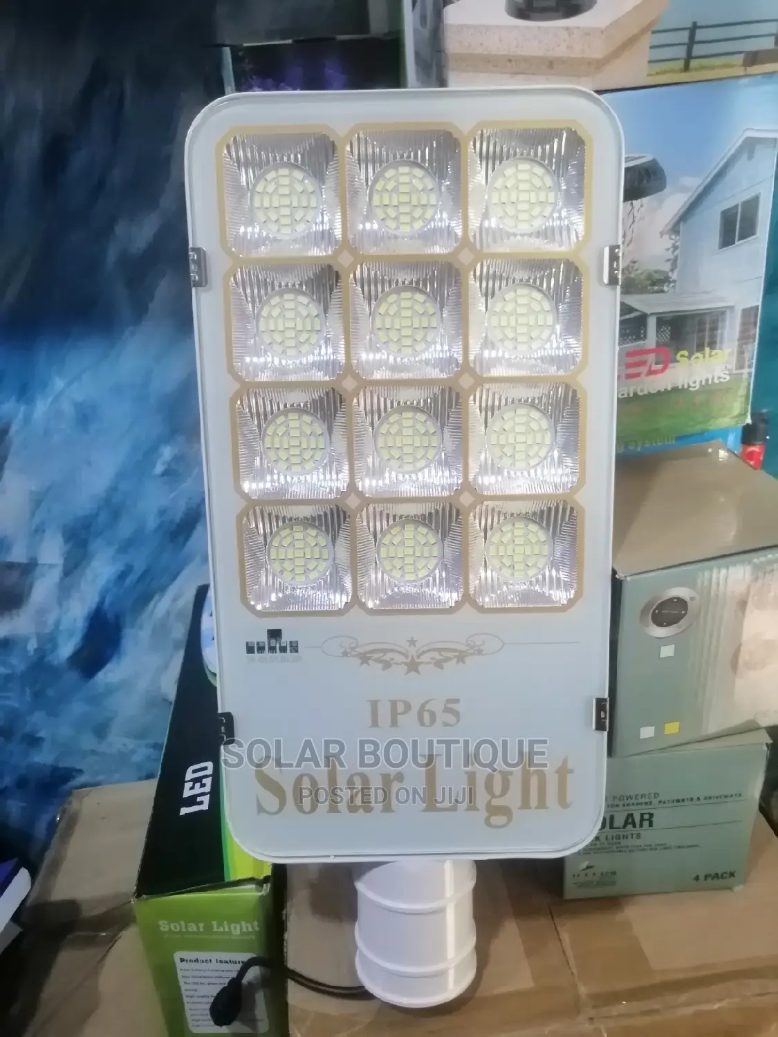 100w Solar Street Light Separate Panel