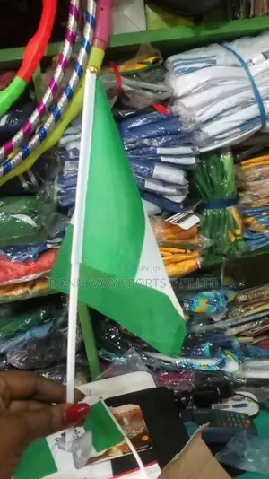 Nigeria Hand Flags