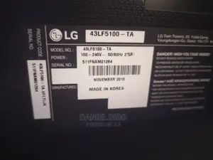 LG 43 Inches TV LED