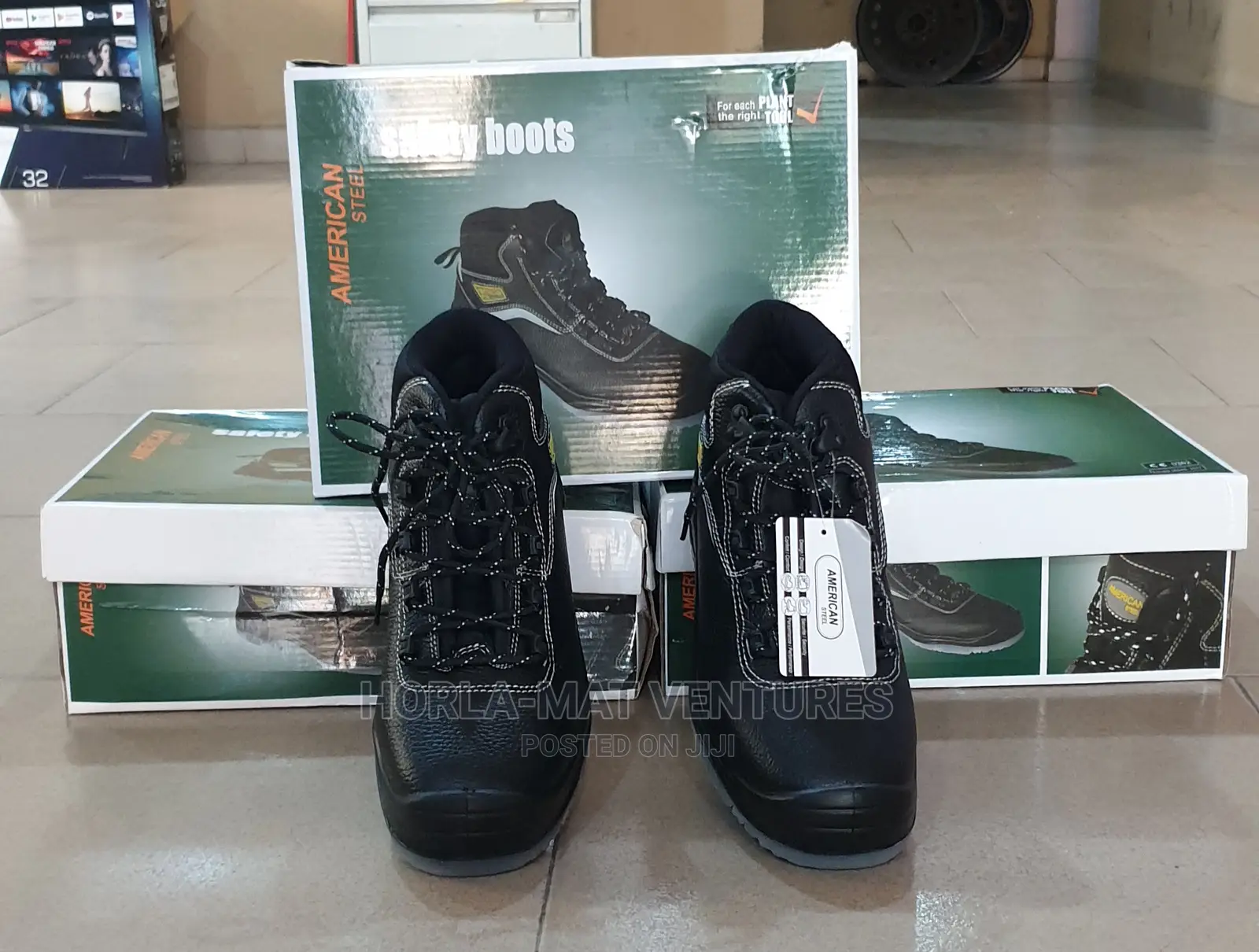 American Steel Safety Boot