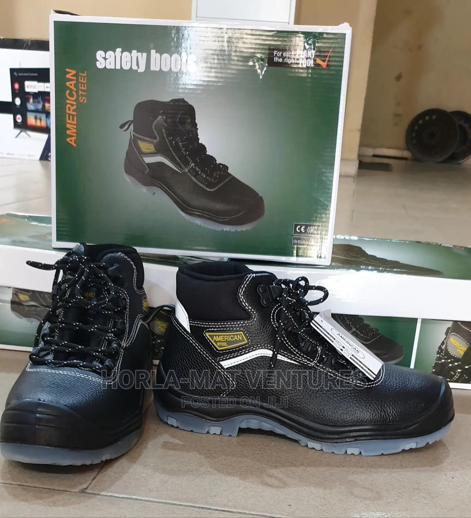 American Steel Safety Boot