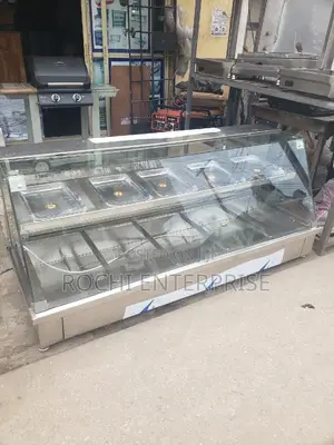 5 Plates Food Display Warmer Food Warmer