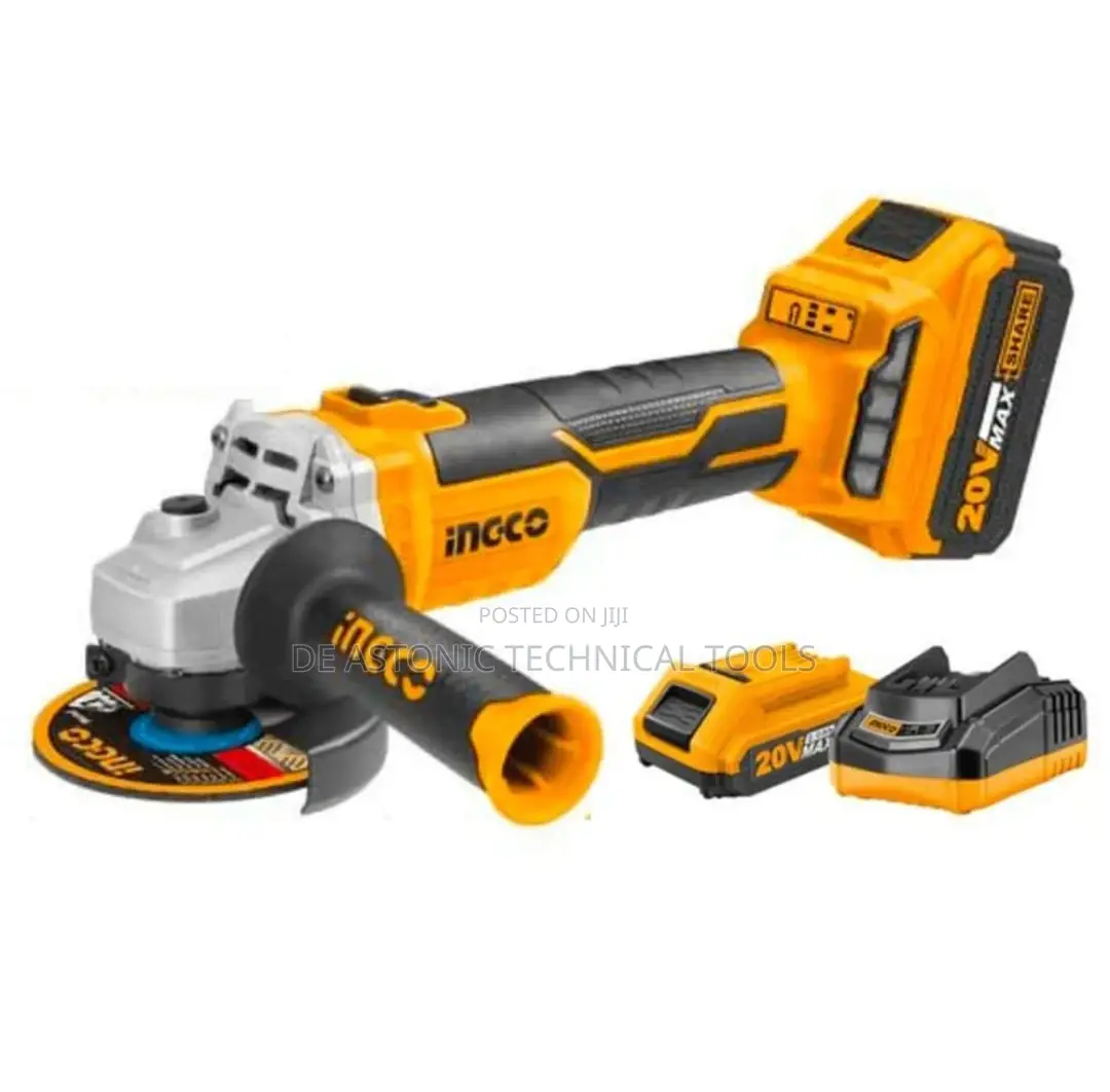 20v Ingco Cordless Angle Grinder