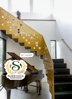 Lasercut Railing at Gwarimpa District Abuja