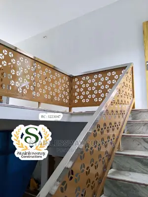 Lasercut Railing at Wuse District Abuja