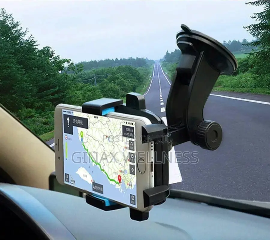 Automatic Car Phone Holder With Suction Cup