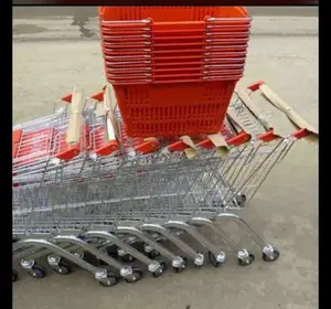 60 Liters Supermarket Trolley