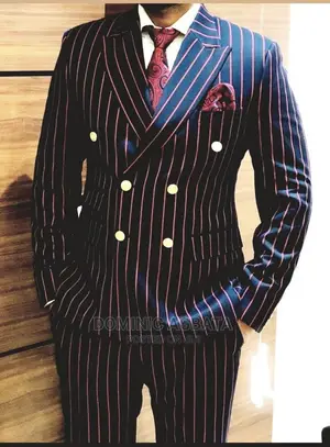 Pinstripe Double Breasted