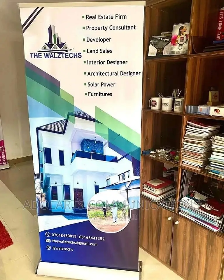 Quality Roll Up Banner Stand With Printing And Stand Alone