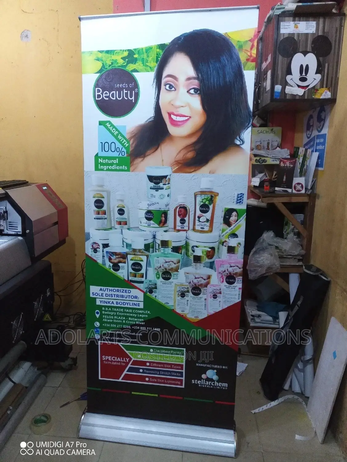 Quality Roll Up Banner Stand With Printing And Stand Alone