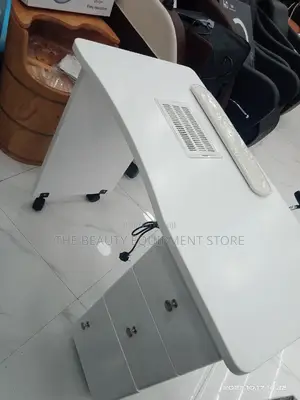 Nail Table With Dust Collector Machine