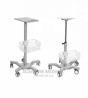Hospital Patient Monitor Trolley