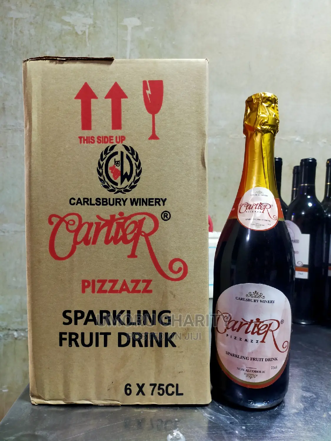 Cartier Pizzazz Non Alcoholic Drink 75clx6