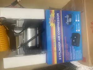 Double Cylinder Air Compressor Tyre Pump