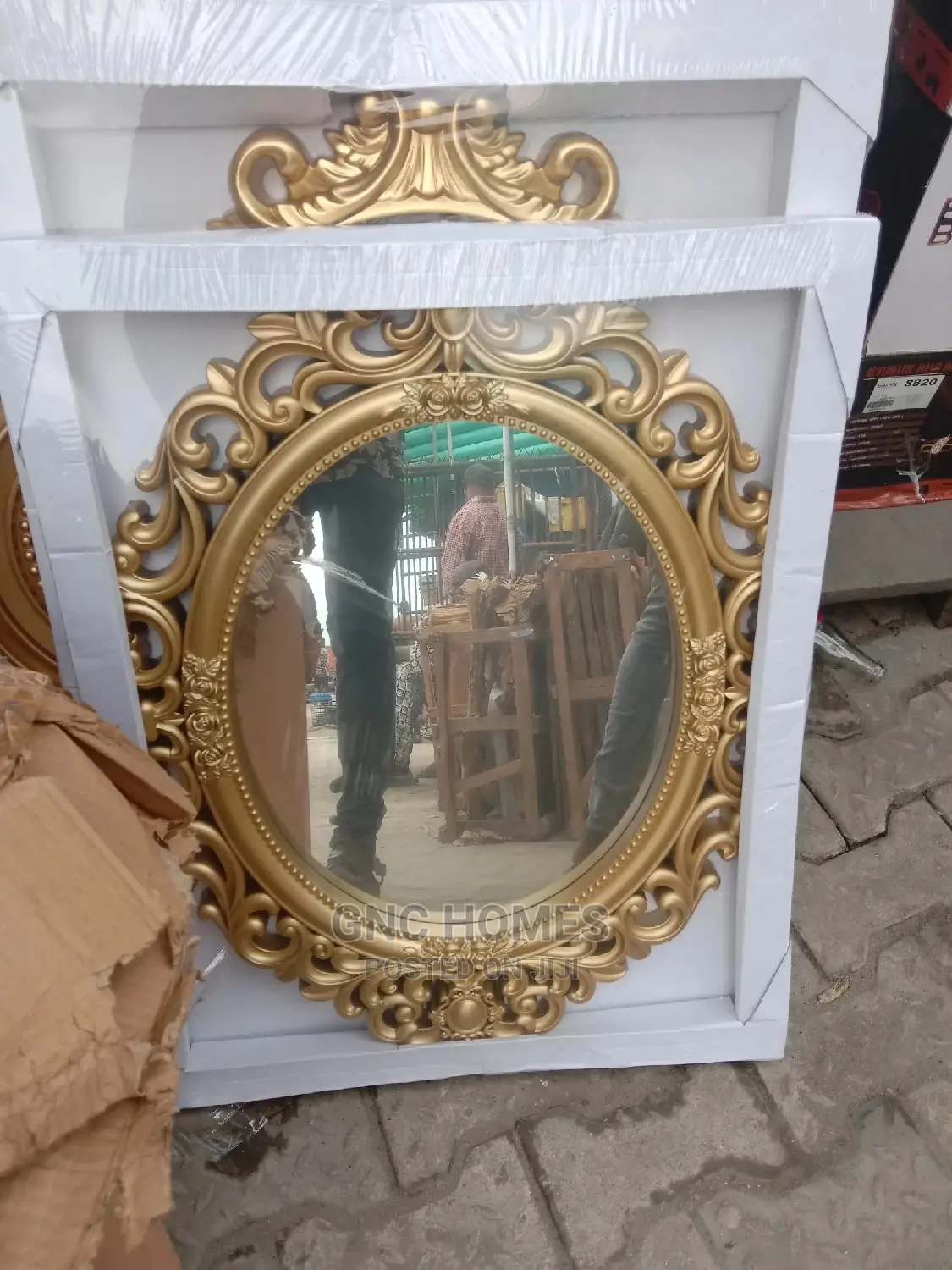 Gold Frame Mirror