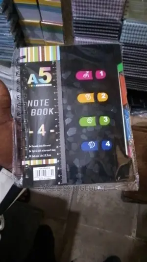 A5 and A4 Size Spiral Notebooks