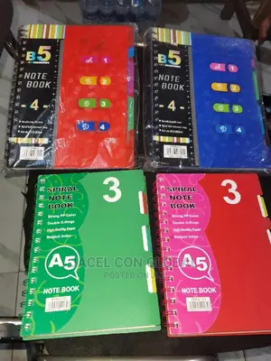 A5 Pvc Design Spiral Notebooks