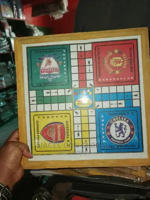 Ludo Board Game (Glass Wooden Frame)