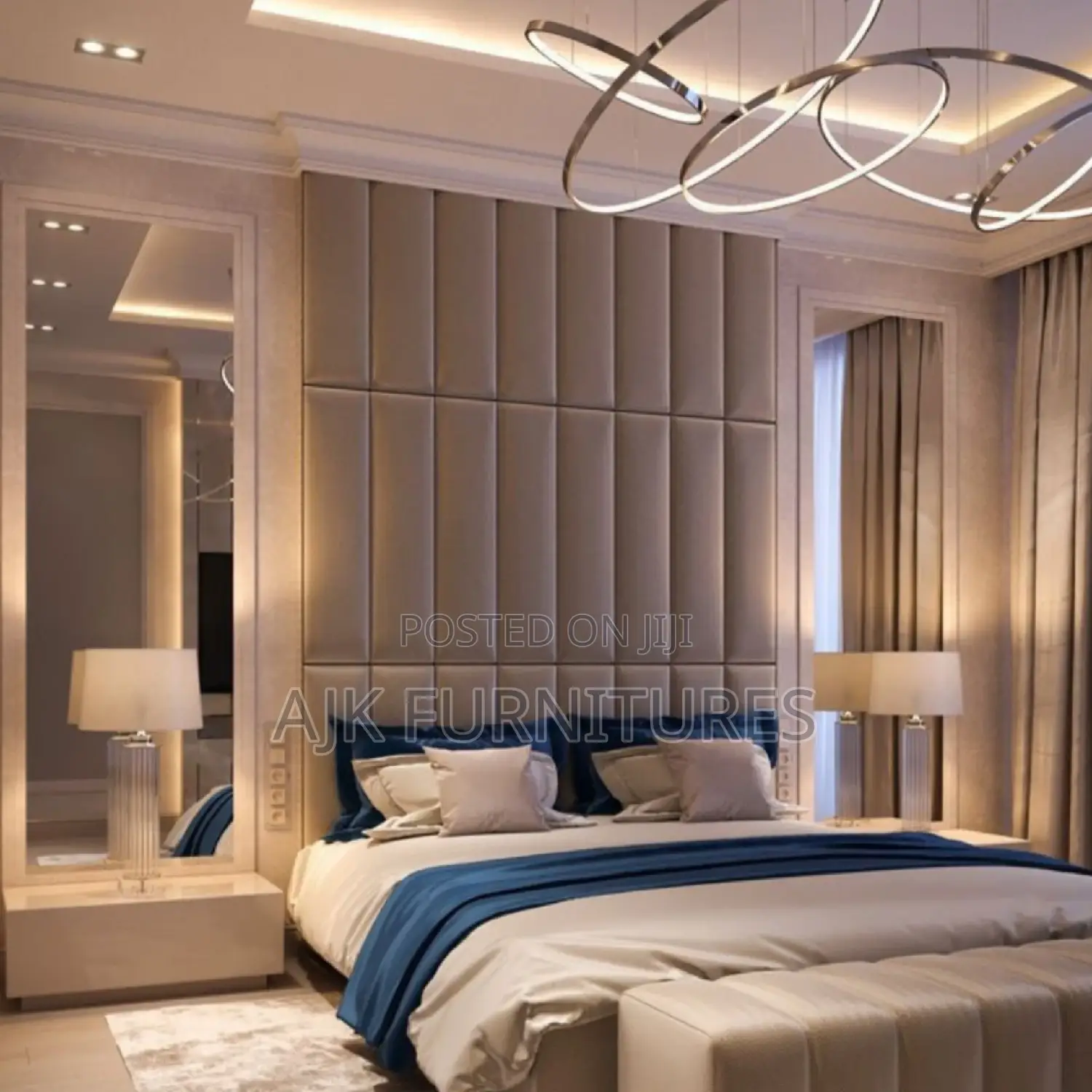 Exquisite Full Padded Bedframe
