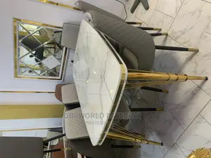 Latest Luxury Dining Table Set by 6