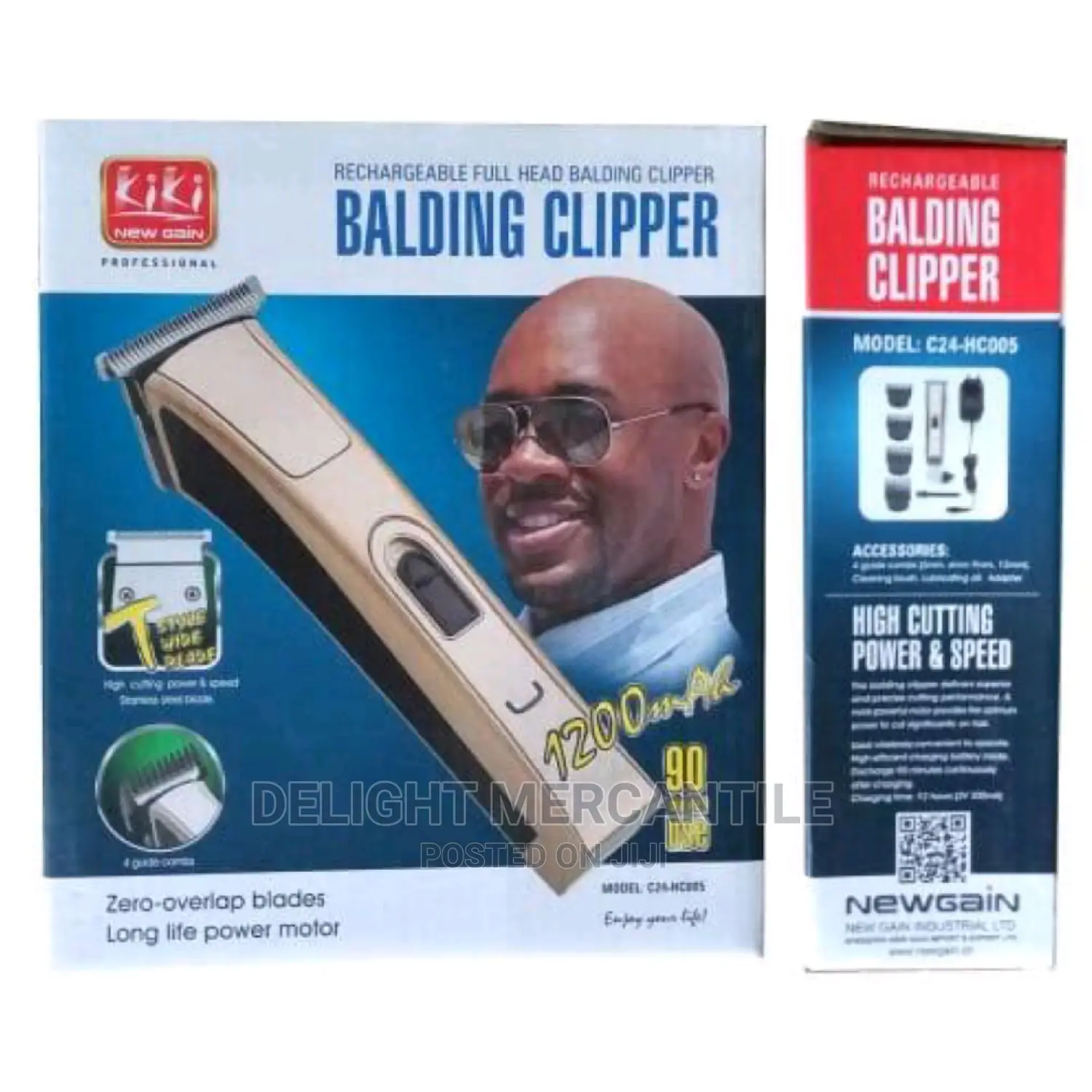 Kiki Balding Rechargeable Clipper