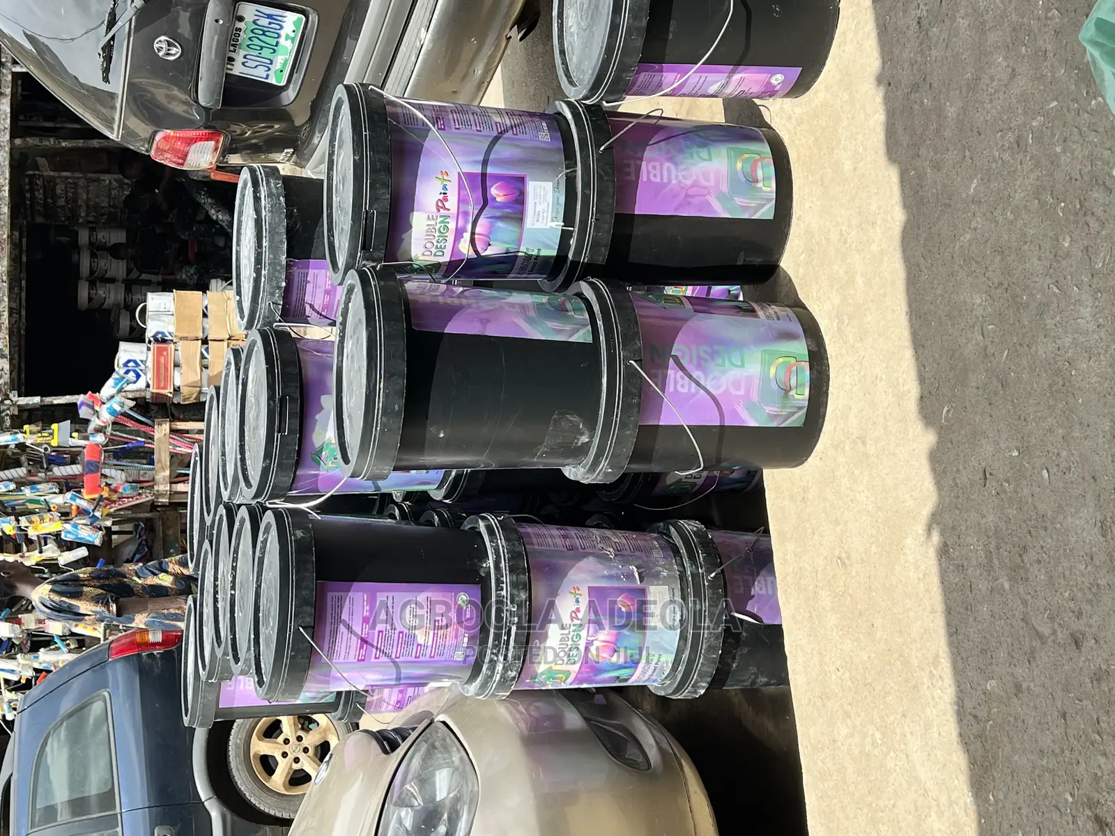 Double Design Satin in Mushin Building Materials, Dpaint Master