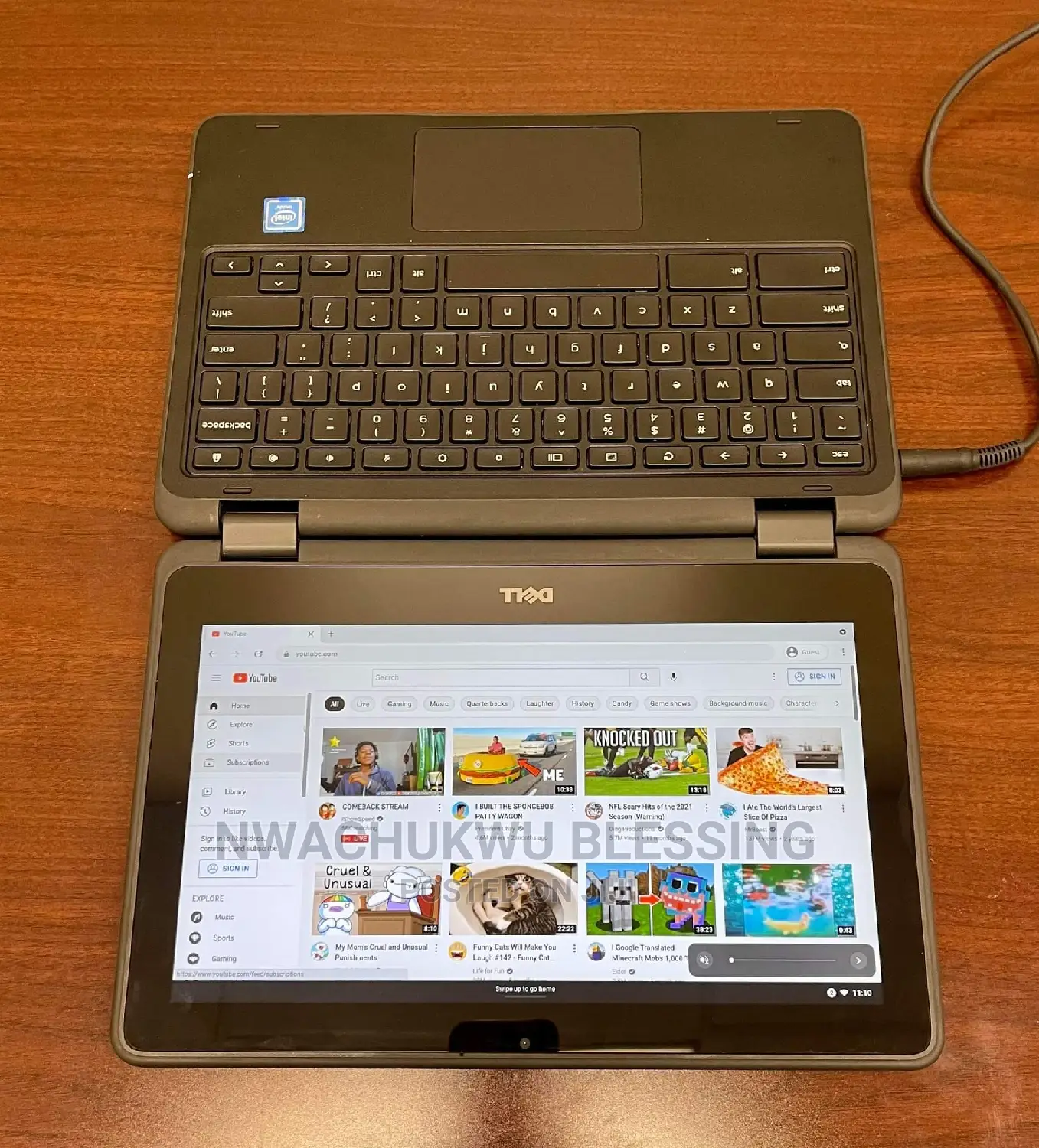 Laptop Dell Chromebook 11 4GB Intel SSD 32GB