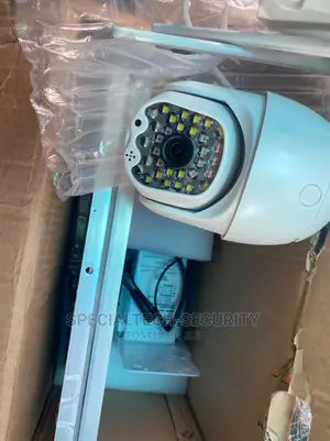 Solar Ptz Camera With Double Solar Panel