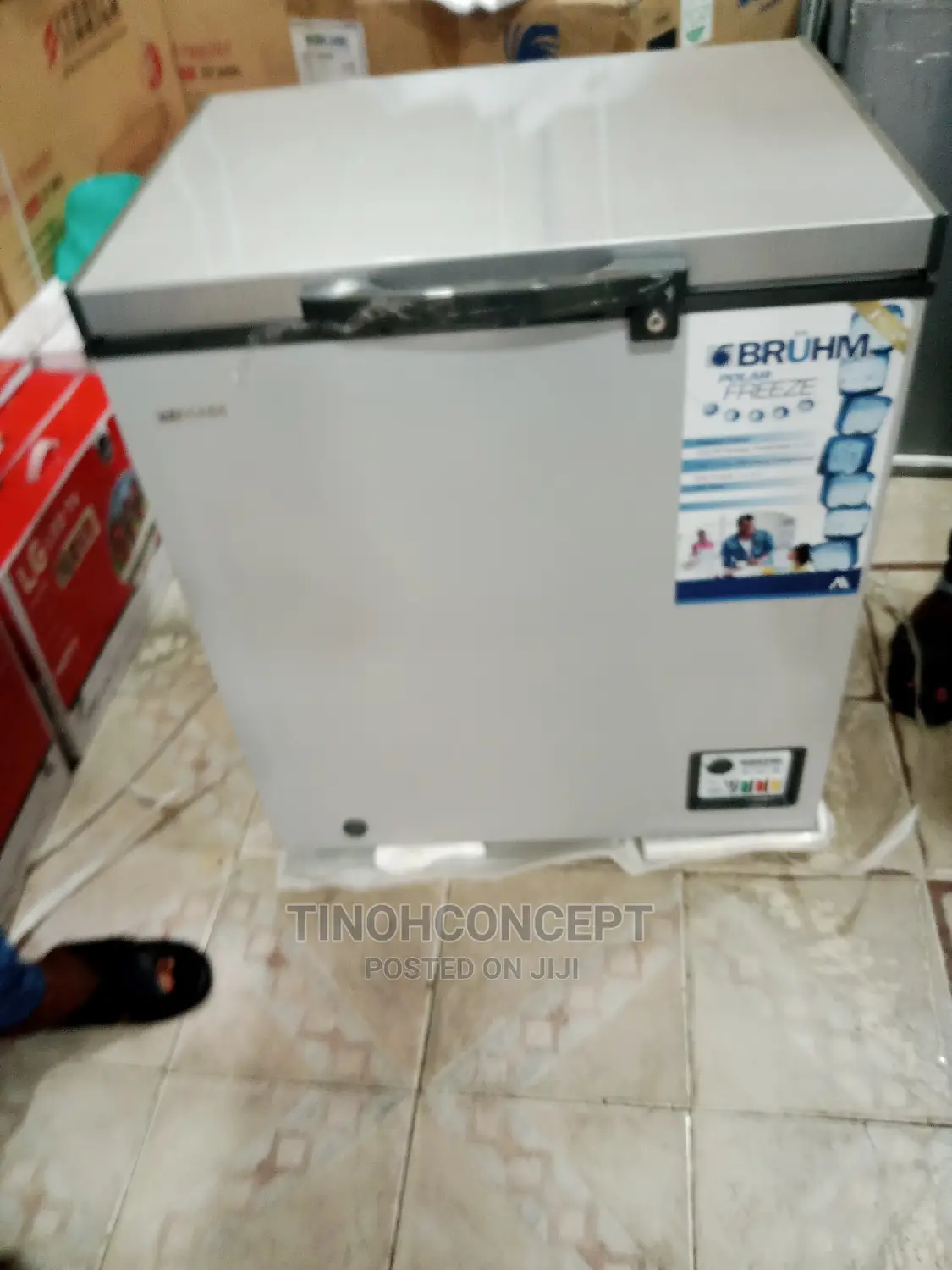 Bruhm Chest Freezer 150L