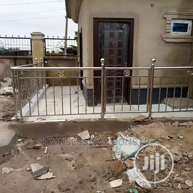 Stainless Railing at Guzape