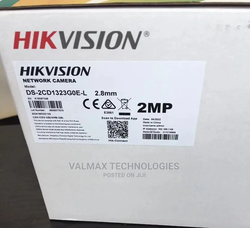 Hikvision 2mp Colorvu IP Turret