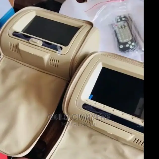 7 Inches Pillow Headrest Dvd Player With Usb Game Function 