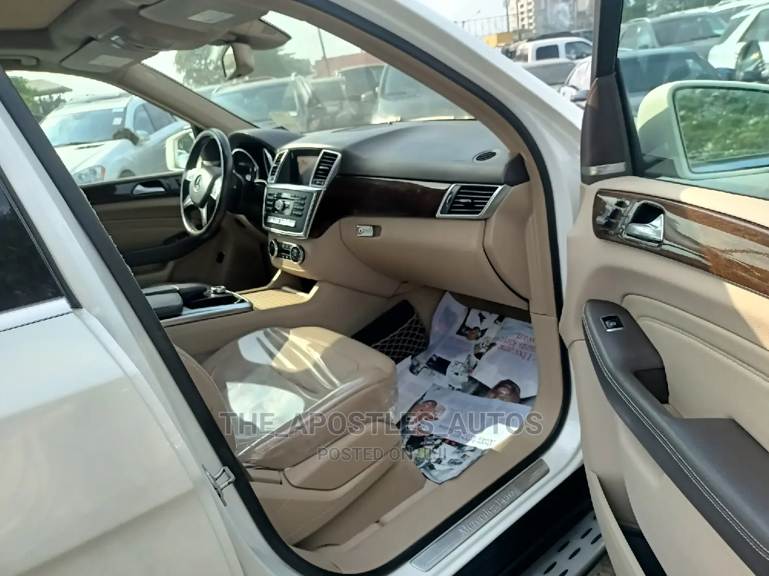 Mercedes-Benz M Class 2014 White