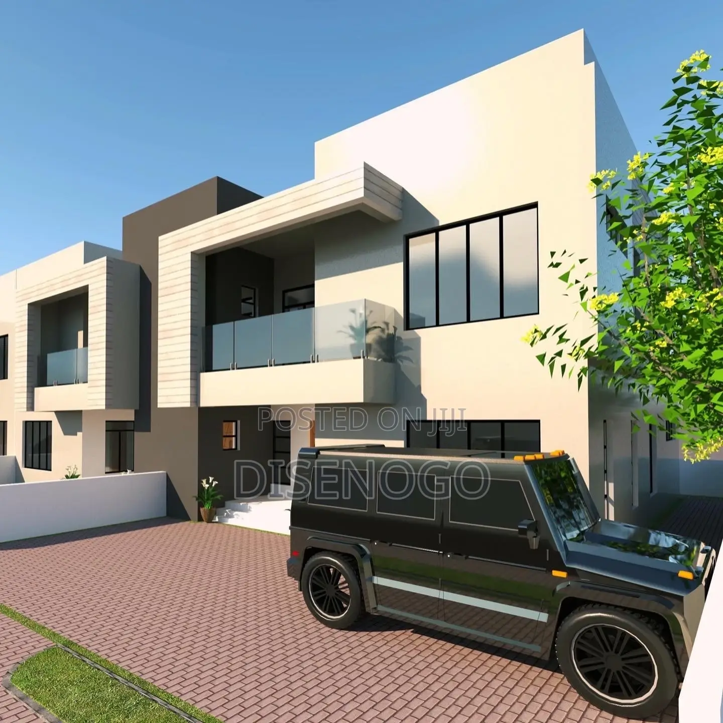 3 BEDROOM Terrace Design