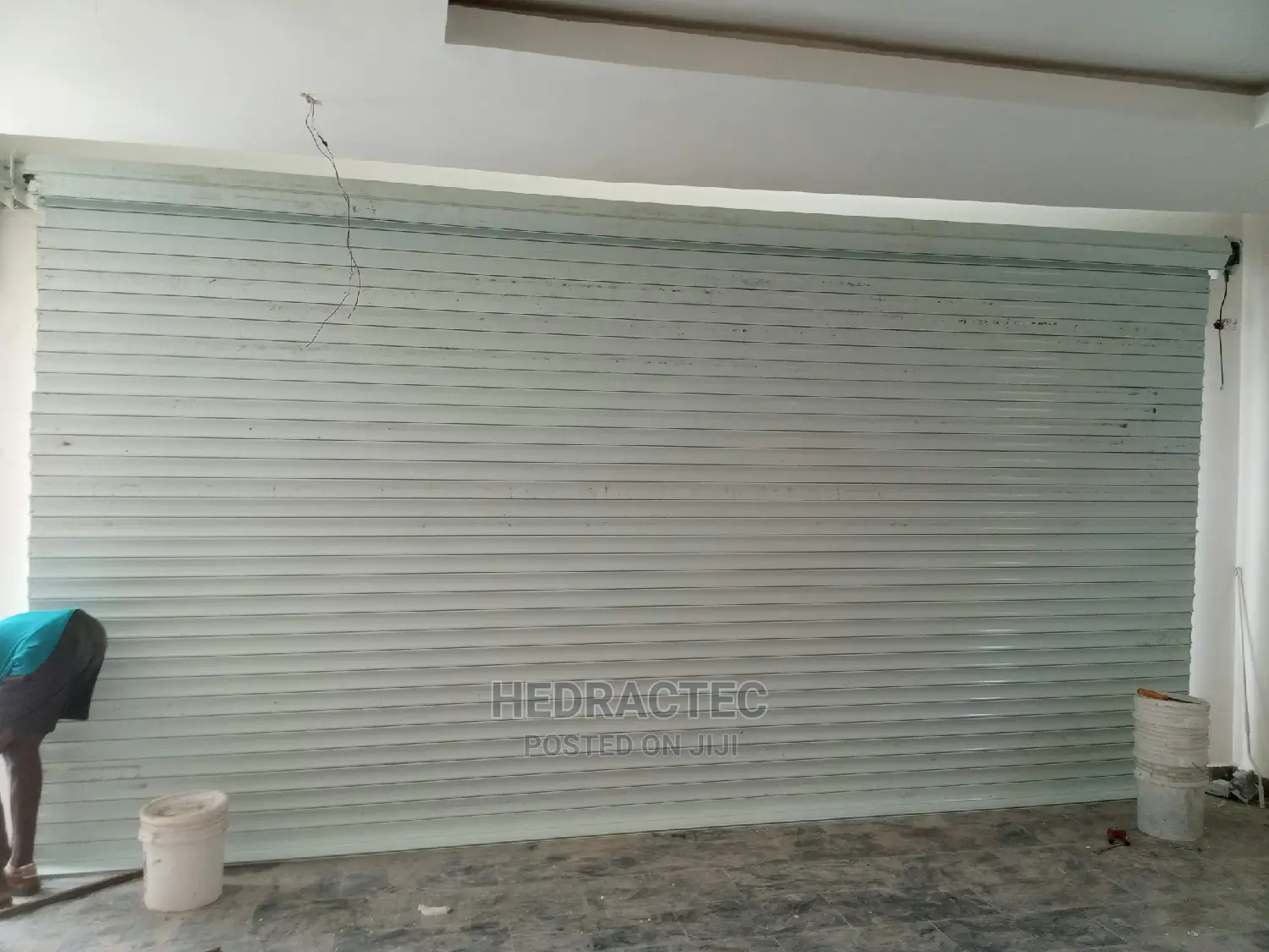 Automatic Roller Shutter Garage Door With Remote Control
