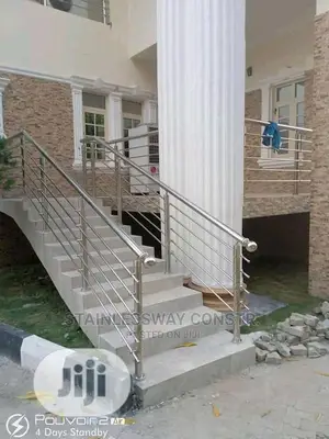 Beautiful Stainless Balcony Railing at Karmo
