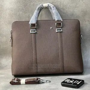 High Quality MONT BLANC Laptop Bags Available in Store