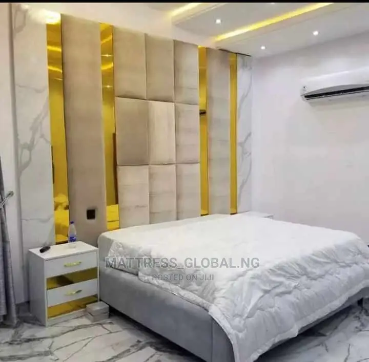 6 by 6 Bed Frame, With Full Padded Design