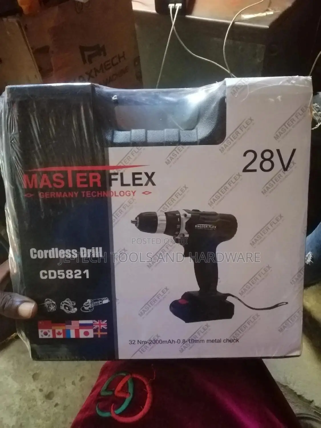 Master Flex Cordless Drill 28V