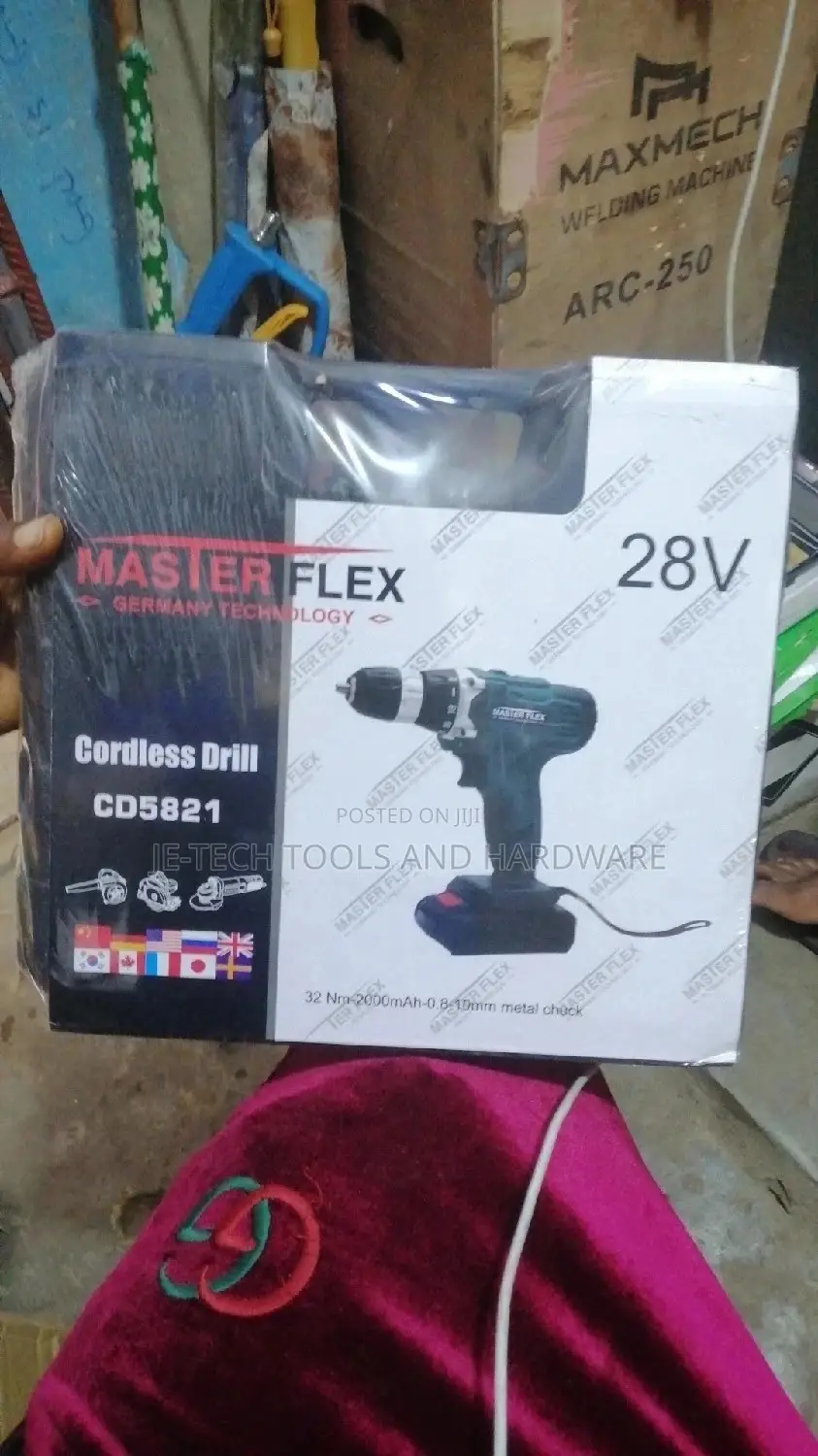 Master Flex Cordless Drill 28V