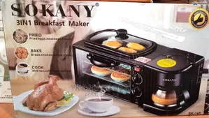 Sokany 3 in 1 Breakfast Maker