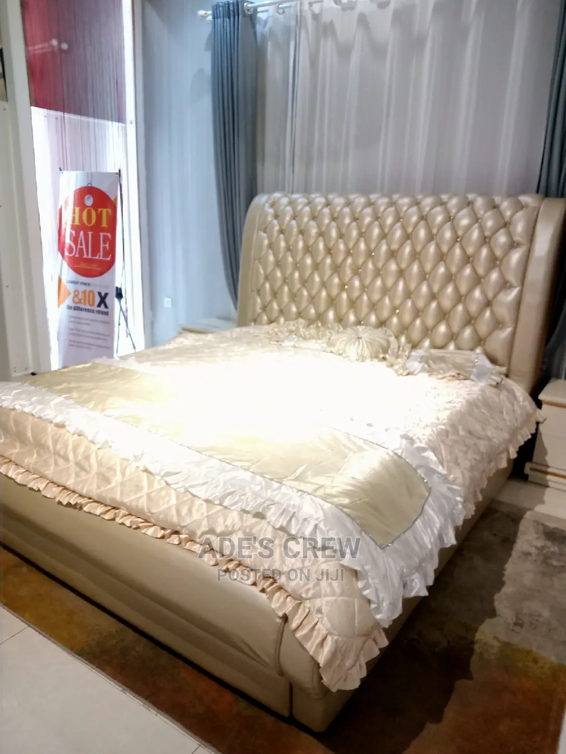 King Size, Luxury, Fully Padded Bed Frame