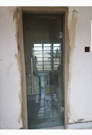Hinge Frameless Glass Door