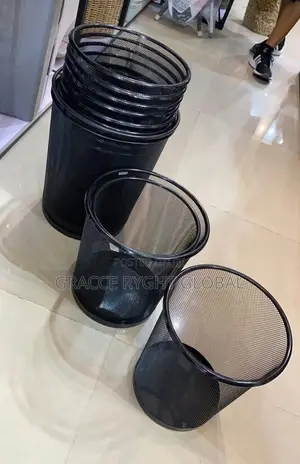 Metal Mesh Waste Bin