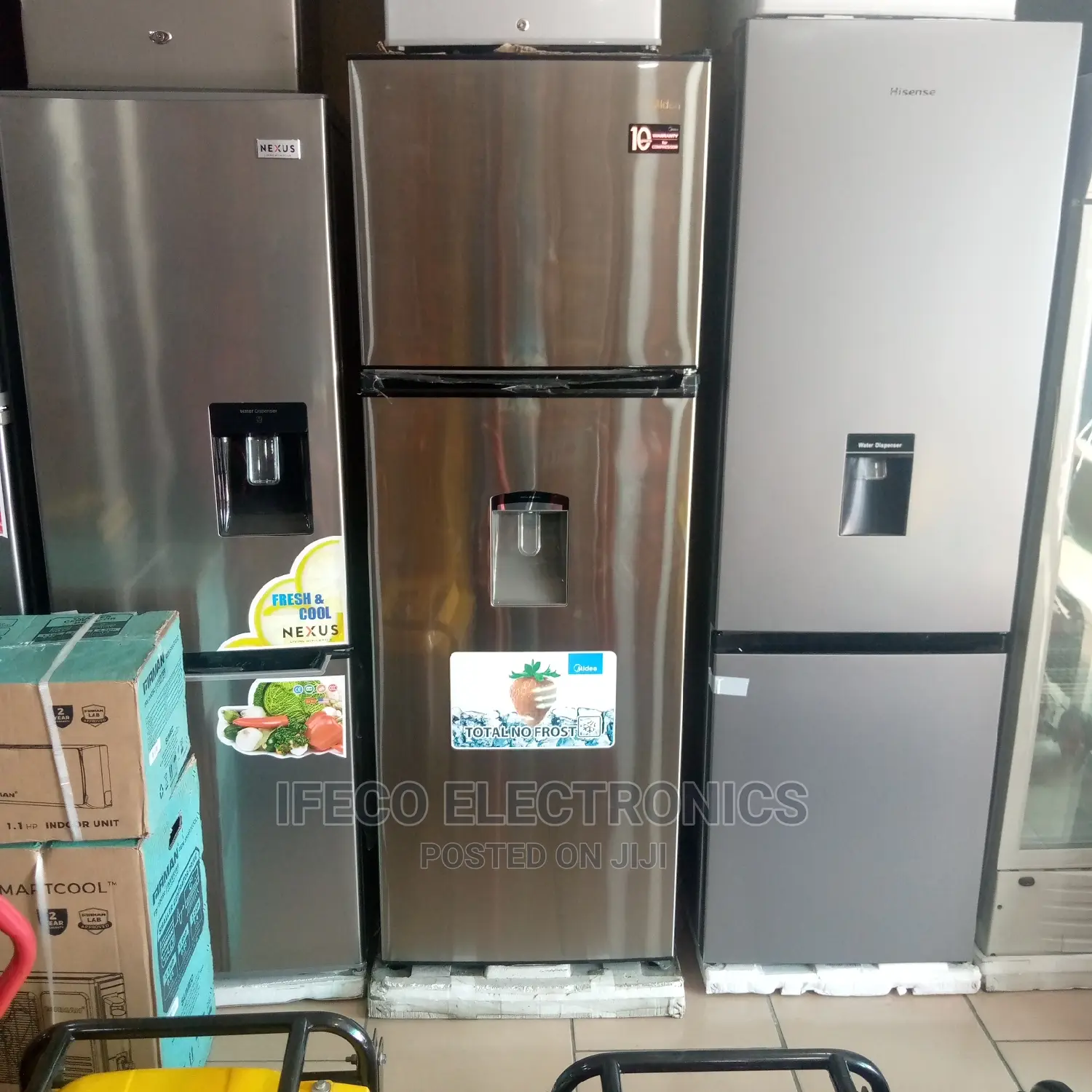 Inverter Refrigerator With Dispensers