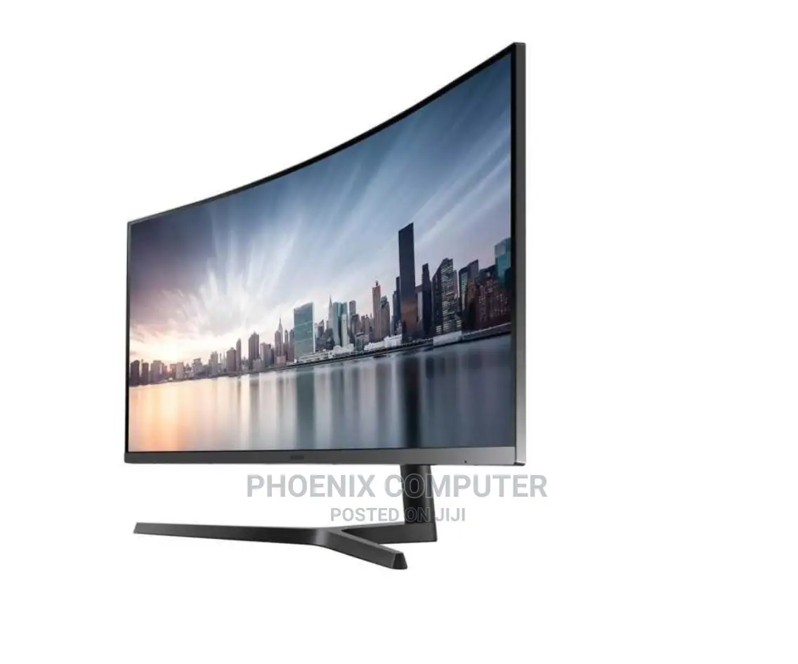 34" Samsung Curved Monitor Ideal for Multi-Taskers.