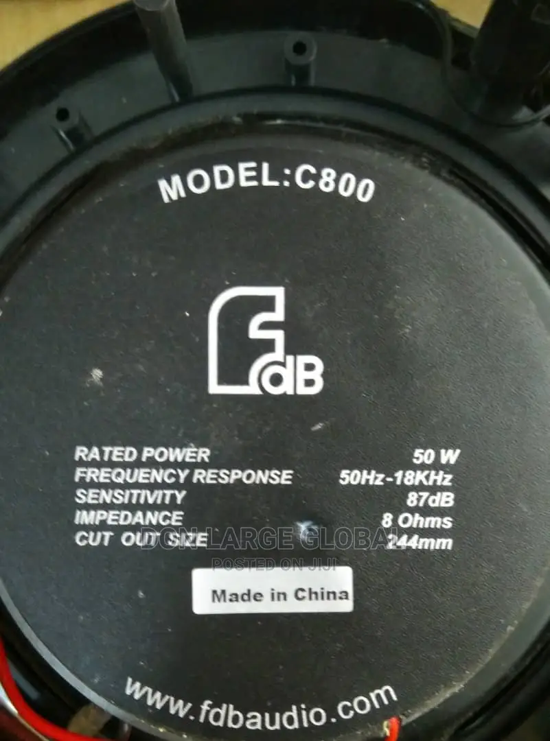 FDB C800 High Performance Ceiling Speaker