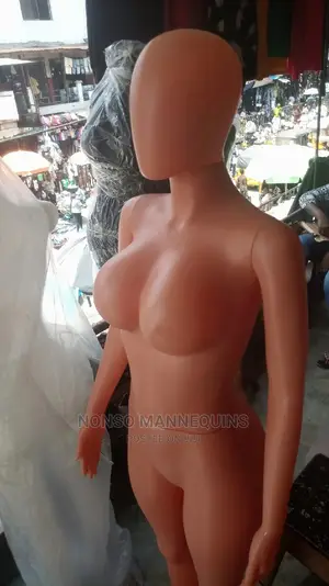 Full Body Detachable Waist Plastic Faceless Mannequin